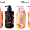 Bộ dầu gội xả Ichikami Kracie màu cam mẫu mới