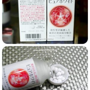 Viên uống trắng da Pure White Shiseido 240 viên - Ảnh 2
