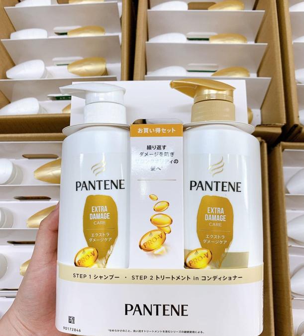 Bộ dầu gội pantene set 3 tem vàng
