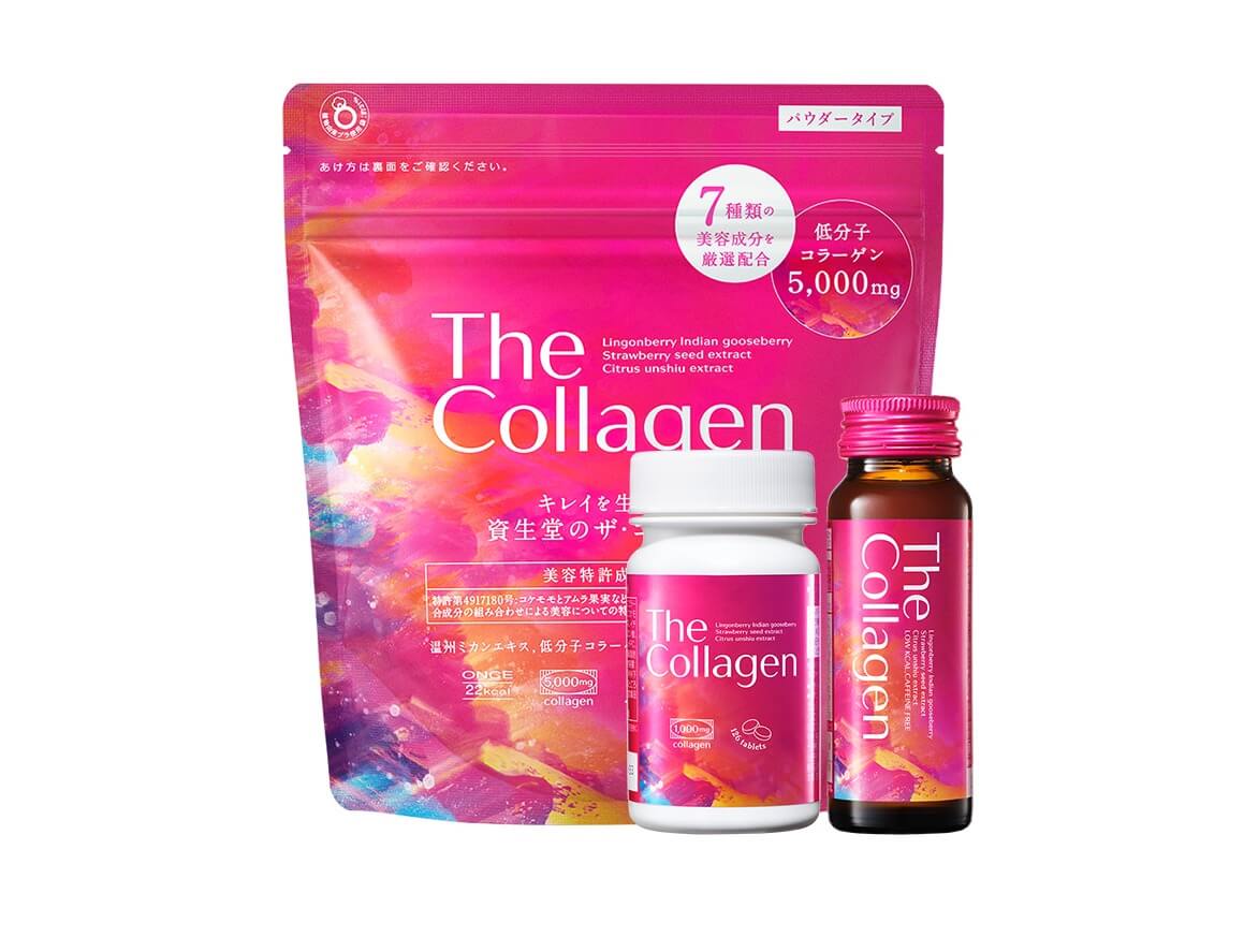 The Collagen Shiseido dạng viên, dạng nước, dạng bột của Nhật