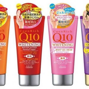 Kem dưỡng da tay Kose Coen Rich Q10 Whitening Medicated 80gr