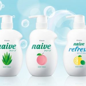 Sữa tắm Kracie Naive 530ml (Đào, Nha Đam, Chanh) - Ảnh 2