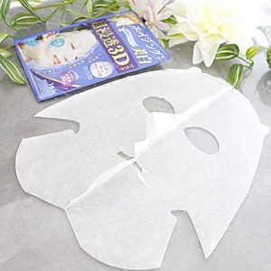 Mặt nạ Collagen Kanebo Kracie 3D Face Mask - Ảnh 3