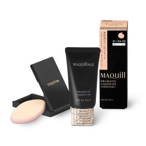 Kem nền Maquillage Dramatic Film Liquid UV của Nhật