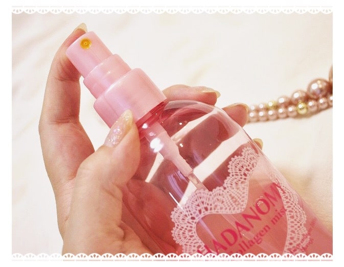Xịt khoáng Hadanomy Collagen Mist 250ml Nhật Bản - Ảnh 2