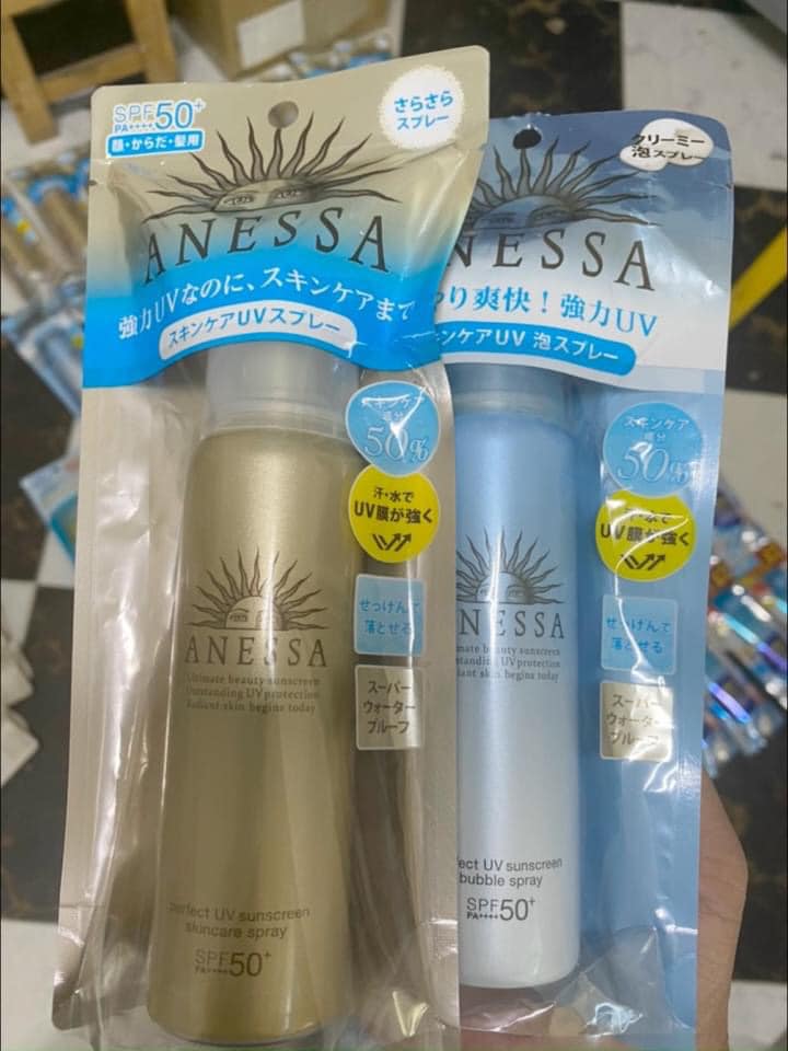 Xịt chống nắng Anessa Shiseido 60ml