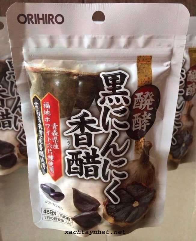 Viên tỏi đen Nhật Bản Orihiro 180 viên - Ảnh 5