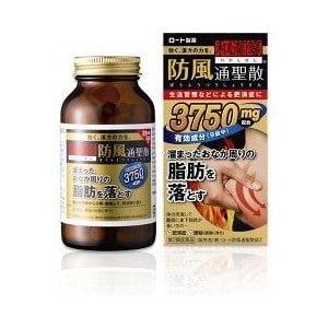 Viên uống hỗ trợ giảm mỡ bụng Rohto 3750 Nhật Bản hộp 252 viên