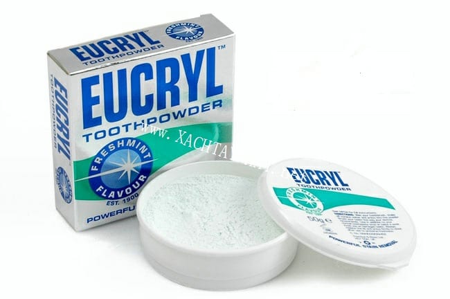 bột tẩy trắng răng Eucryl