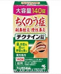 Viên uống hỗ trợ viêm xoang Chikunain Nhật Bản 224 viên - Ảnh 6