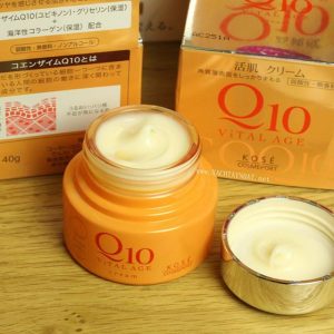 Kem Q10 Kose Vital Age review