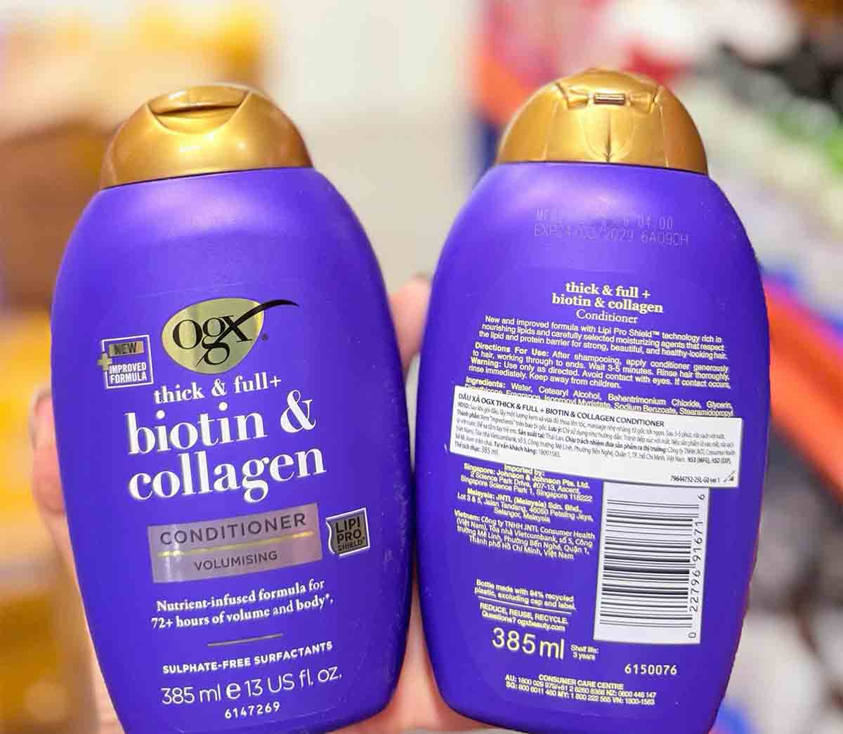 dầu xả Biotin Collagen Organix