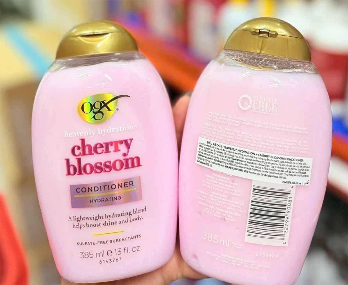 dầu xả cherry blossom