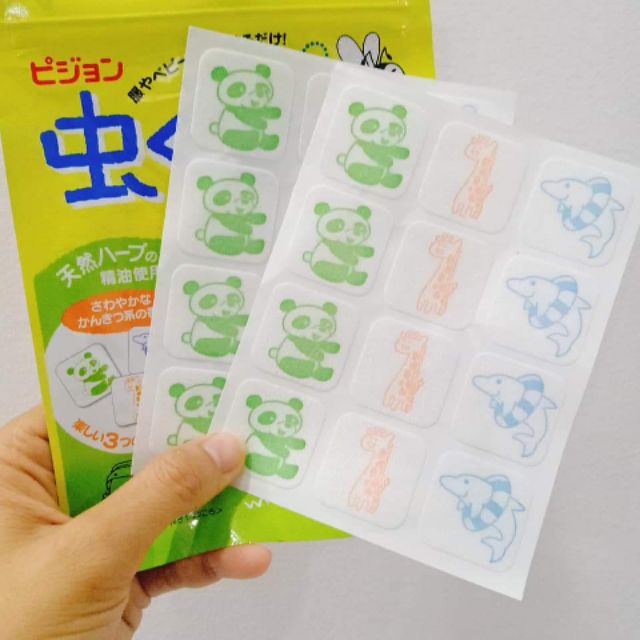 Miếng dán chống muỗi Nhật review