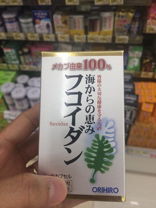 Tảo nâu Orihiro Fucoidan review
