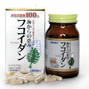 Tảo Fucoidan Orihiro Nhật Bản hộp 90 viên - Ảnh 2