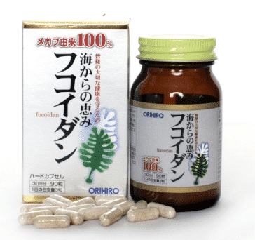 Tảo Fucoidan Orihiro Nhật Bản hộp 90 viên - Ảnh 2