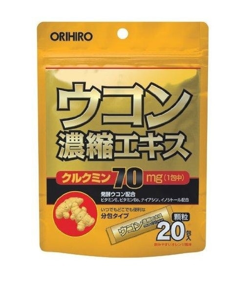 Tinh bột nghệ hỗ trợ giải rượu Orihiro Nhật Bản