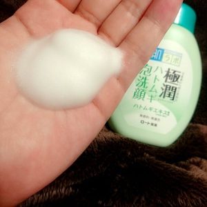 Sữa rửa mặt Hadalabo trắng và xanh nội địa Nhật - Ảnh 4