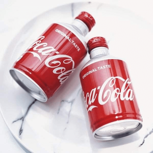 Thùng Coca Nhật Bản Nắp Vặn Chai Nhôm 24 chai x 300ml - Ảnh 2