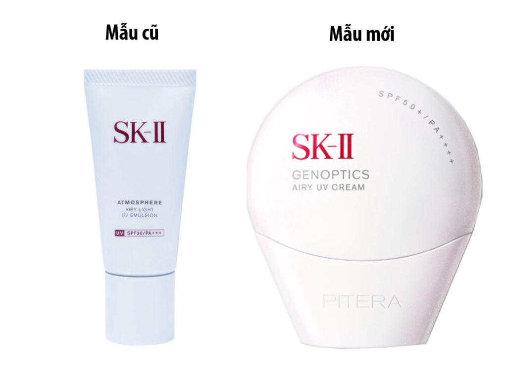 Kem chống nắng SK‑II GenOptics Airy UV Cream White mẫu mới