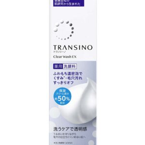 Sữa rửa mặt Transino Clear Wash Nhật Bản 100g mẫu mới