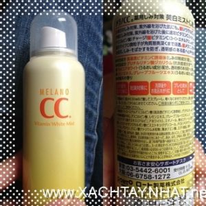Xịt khoáng dưỡng da CC Melano - Ảnh 2