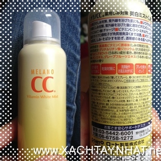 Xịt khoáng dưỡng da CC Melano - Ảnh 2