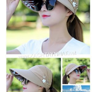 Mũ chống nắng Nhật Bản, Các kiểu nón chống nắng tia UV đẹp - Ảnh 2