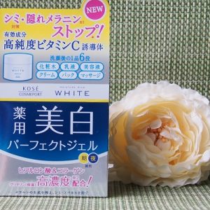 Kem dưỡng Kose White 6 in 1 Moisture Mild Perfect Gel - Ảnh 3