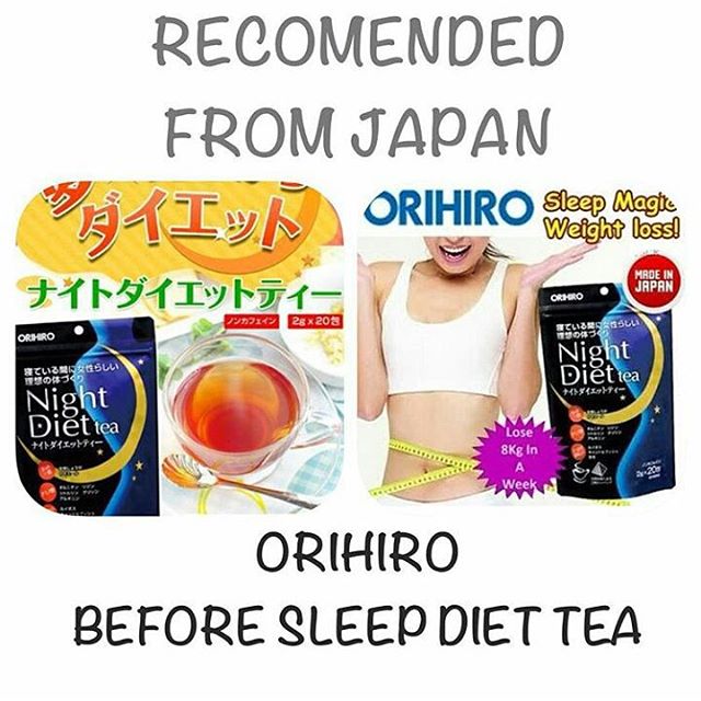 Trà hỗ trợ giảm cân Nhật Night Diet Tea Orihiro - Ảnh 5
