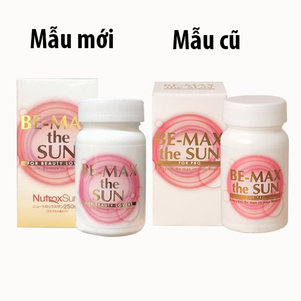 Viên uống chống nắng Be Max The Sun mẫu mới