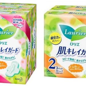Băng vệ sinh ngày cánh và không cánh Laurier 20.5cm 22 miếng