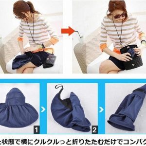 Mũ vải chống nắng nửa đầu Nhật bản - Ảnh 3