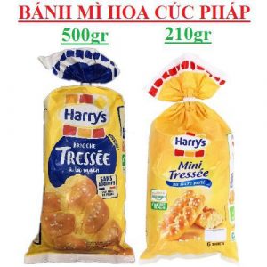 Bánh mì hoa cúc Pháp Harrys Brioche có mấy loại?