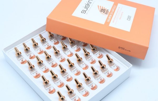 Tế bào gốc cá hồi Suiskin 28 days Salmon DN Ampoule Hàn Quốc - Ảnh 3