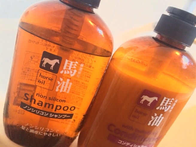 Dầu gội mỡ ngựa Horse Oil Natural Hair Shampoo Nhật Bản - Ảnh 2