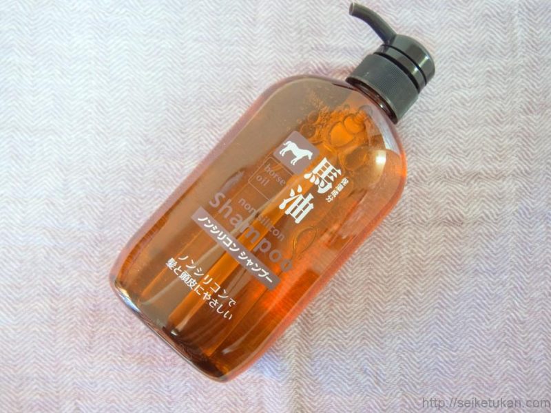 Dầu gội mỡ ngựa Horse Oil Natural Hair Shampoo Nhật Bản - Ảnh 4