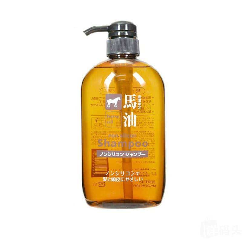 Dầu gội mỡ ngựa Horse Oil Natural Hair Shampoo Nhật Bản