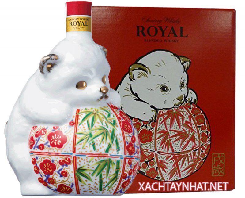 Rượu con chó Nhật Bản,Rượu chó Suntory Nhật bản 2018