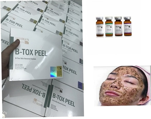 Thay da sinh học Matrigen B-Tox PeeL Hàn Quốc (2 màu, 4 màu) - Ảnh 2