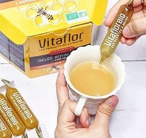 Công dụng tuyệt vời từ sữa ong chúa Pháp Vitaflor Gelee Royale Bio hộp 20 ống