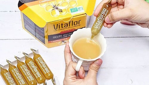Công dụng tuyệt vời từ sữa ong chúa Pháp Vitaflor Gelee Royale Bio hộp 20 ống