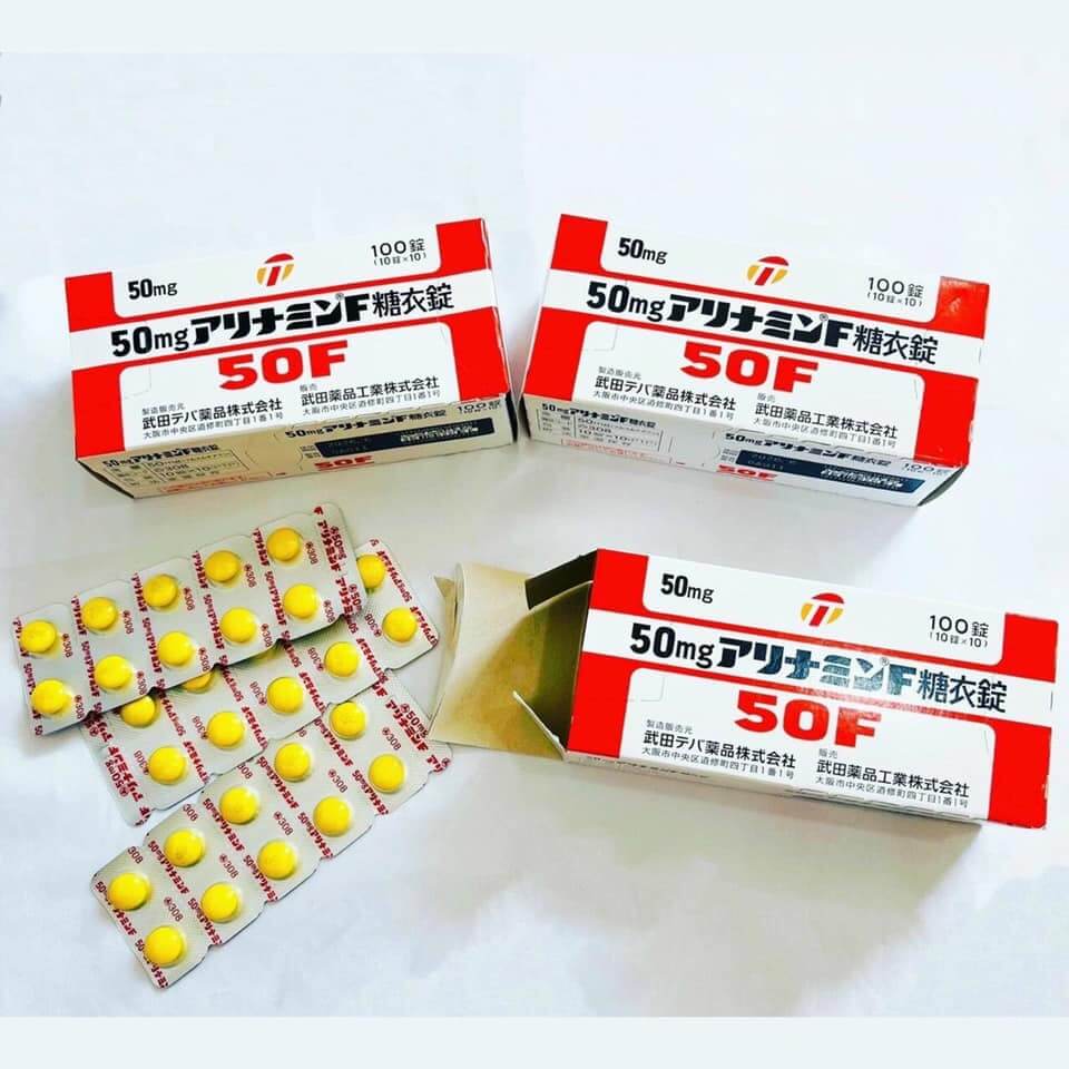 Viên Tỏi Alinamin F50 Dạng Uống