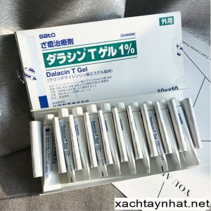 Kem hỗ trợ giảm mụn Dalacin T Gel 1% Nhật Bản 10gr - Ảnh 2