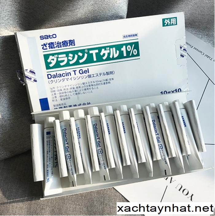 Kem hỗ trợ giảm mụn Dalacin T Gel 1% Nhật Bản 10gr - Ảnh 2