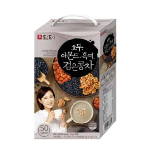 Ngũ cốc đậu đen, hạnh nhân, hạt óc chó Damtuh Hàn Quốc Hộp 50 gói x 18g