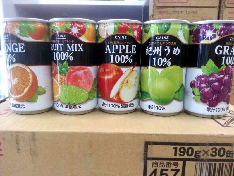 Nước trái cây Cainz Juice Nhật Bản, nước ngọt Cainz - Ảnh 2