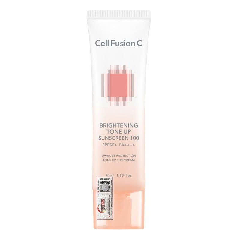 Kem chống nắng Cell Fusion C màu cam mẫu mới