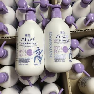 Sữa dưỡng thể Hatomugi chống nắng SPF31 PA+++ - Ảnh 5